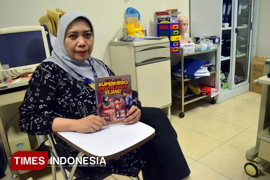 Dokter Spesialis Saraf Luncurkan Buku Jadi Superhero Penyelamat Kejang, Edukasi Epilepsi