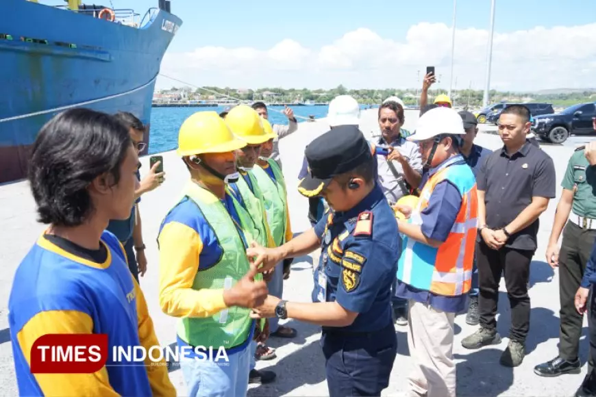 KSOP Kampanyekan Keselamatan Pelayaran di Pelabuhan Waingapu Sumba Timur