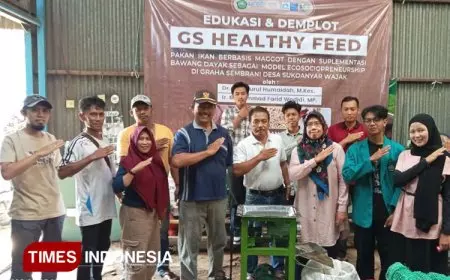 GS Healthy Feed Produk Pakan Ikan Inovasi Dosen Fapet Unisma
