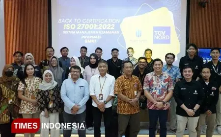 UMBY Raih Sertifikasi ISO 27001:2022, Perkuat Keamanan Data Civitas Akademika