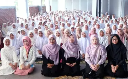 Kasantri Indonesia Gelar Pelatihan Tahsin dan Tilawah untuk 8000 Santriwati