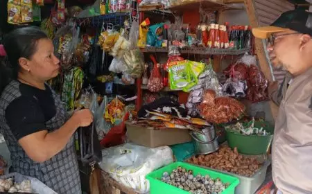 Pasar Tradisional Tajinan Bangkit Pasca Kasus Beras Oplosan, Pedagang Dukung Menteri Pertanian