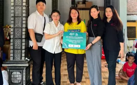 Hari Anak Nasional, JCI Srikandi dan 1001 Harapan Foundation Donasi Ribuan Buku