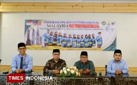 Pembekalan dan Pelepasan PPL-KSM Internasional FAI UNISMA 2025
