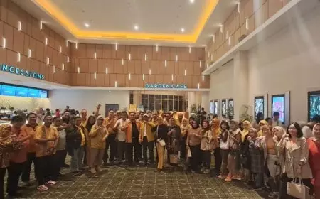 Kader MKGR Jatim Nobar Lyora, Kisah Perjuangan Meutya Hafied dan Suami Dapatkan Anak
