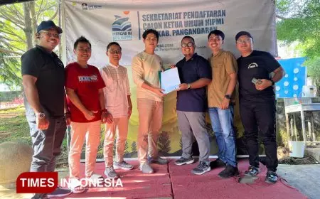 Daftar sebagai Bakal Calon Ketua, Cinky Priyanto Siap Bawa HIPMI Pangandaran Lebih Progresif