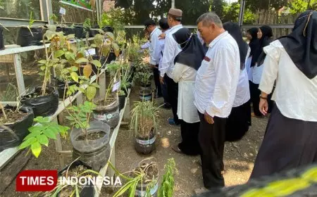 Mahasiswa KKN di Probolinggo Tanamkan Hidup Sehat Melalui Program Apotek Hidup