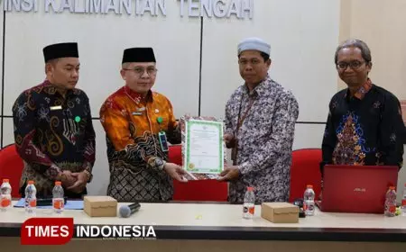 Kemenag Kalteng Salurkan 1.123 Ijazah PKPPS, Hasan Basri: Jangan Ditahan