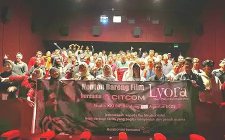 Nobar Film 'Lyora', Simbol Kolaborasi Industri Kreatif dan Inspirasi Perjuangan
