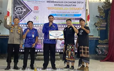 Membangun Ekonomi Desa Berkelanjutan, Menjangan Dynasty Resort Bali Salurkan CSR