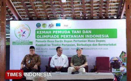 Kemah Pemuda Tani &amp; Olimpiade Pertanian 2025 Hadir di Sleman, Angkat Isu Regenerasi Petani Muda