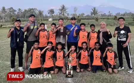 Mahasiswa UNISMA Bangun Sportivitas Lewat Lomba Sepak Bola Antar Sekolah SD/MI