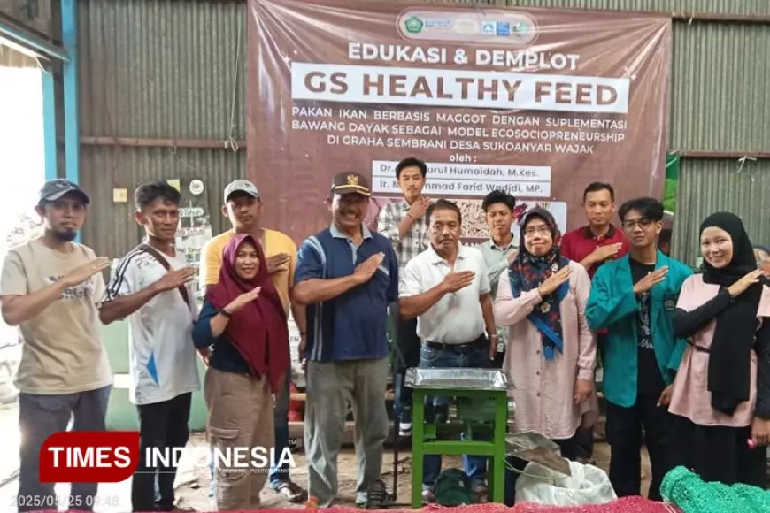 GS Healthy Feed Produk Pakan Ikan Inovasi Dosen Fapet Unisma