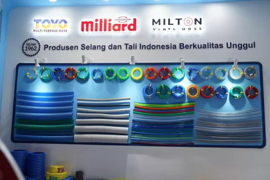 Mepoly Industry Pamerkan Kualitas Tali dan Selang Lokal Kelas Dunia di INAMARINE 2025