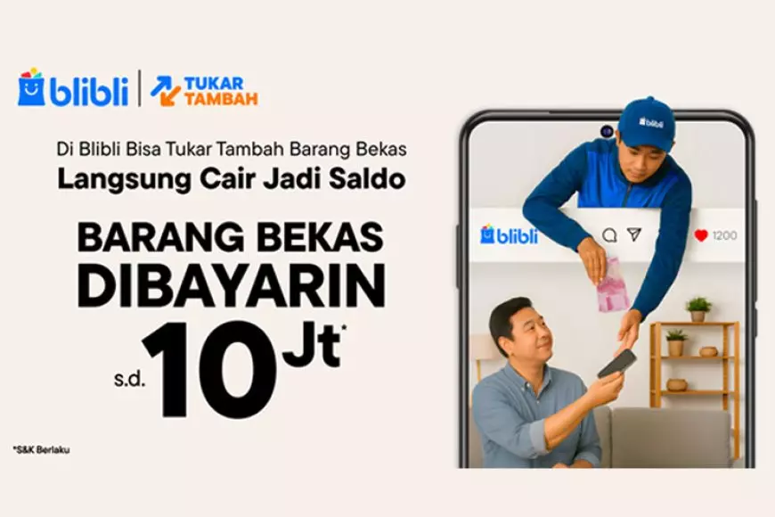 Cara Mudah Tukar Tambah HP Di Blibli