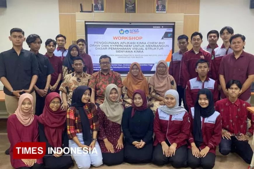 Dosen Teknik Kimia UNIPMA Madiun Gelar Pelatihan Aplikasi Kimia untuk Mahasiswa