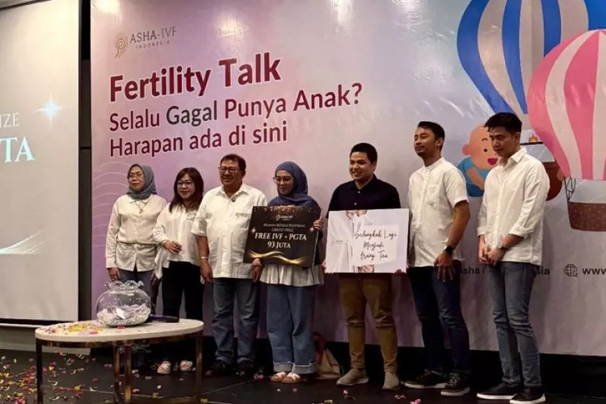ASHA IVF Indonesia Hadirkan Harapan Lewat Fertility Talk, 1 Pasangan Menang Program Bayi Tabung Gratis