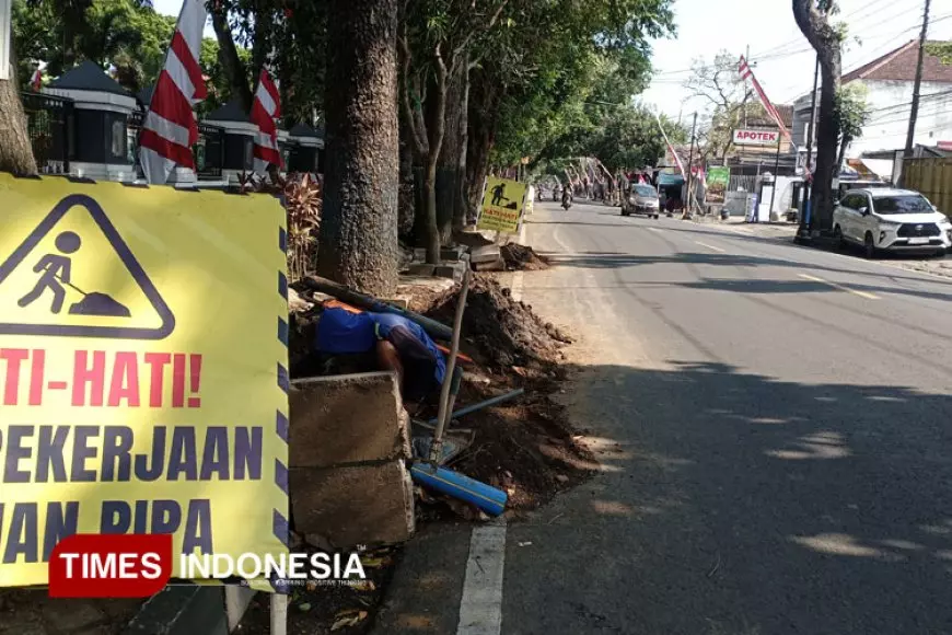 Jaringan Pipa Air Siap Minum Prima Dipasang, Prioritas Melayani Kawasan Perkantoran