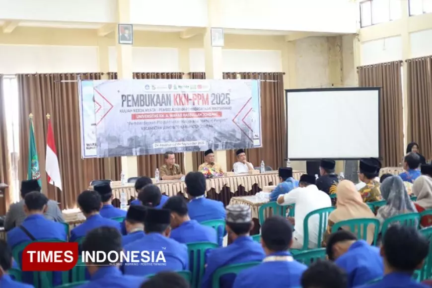 Siap Mengabdi dan Berdampak, UNWAHA Terjunkan 550 Mahasiswa KKN-PPM Tahun 2025