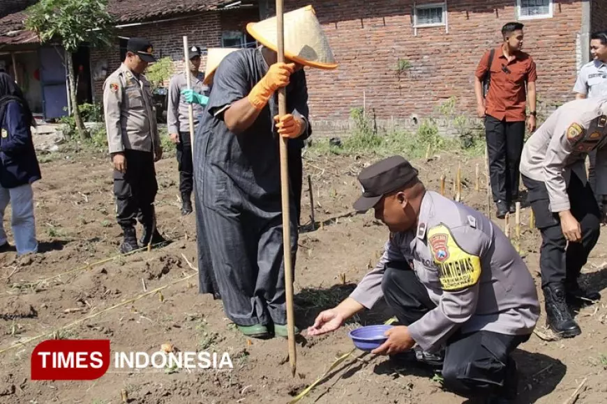 Babinkamtibmas Polresta Malang Kota Diproyeksi Jadi Penggerak Ketahanan Pangan Daerah