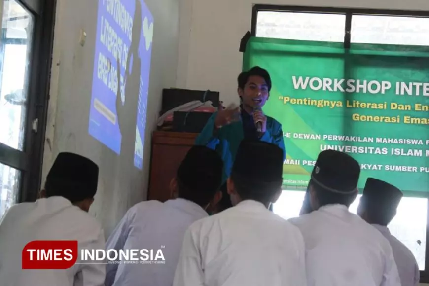 DPM FAI UNISMA Gelar Workshop Literasi Komprehensif di SMA Pengusaha Pesantren Rakyat Al-Amin Sumberpucung