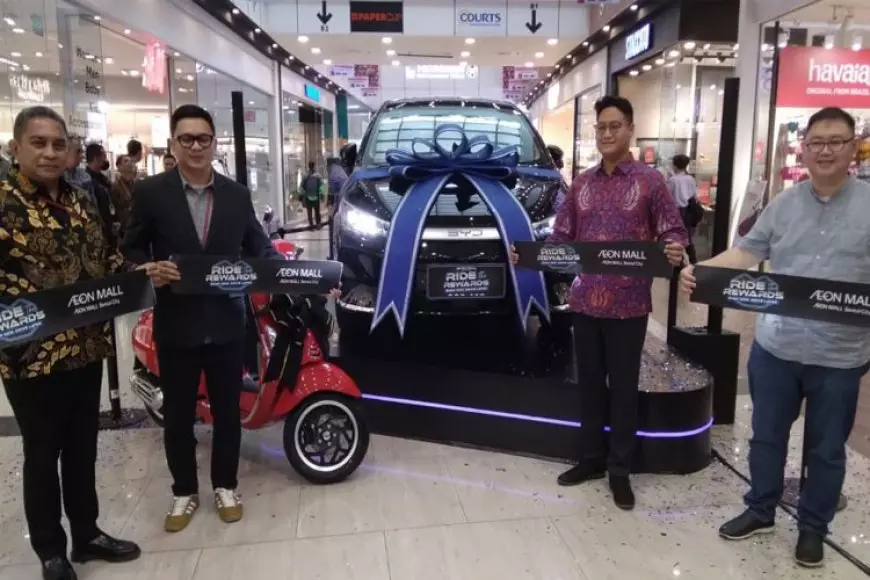 AEON MALL Sentul City Gelar Ride The Rewards Shopping Program Berhadiah Fantastis