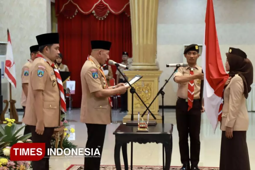 Dilantik Jadi Ketua Pramuka Jember, Ghytha Janjikan Inovasi Relevan