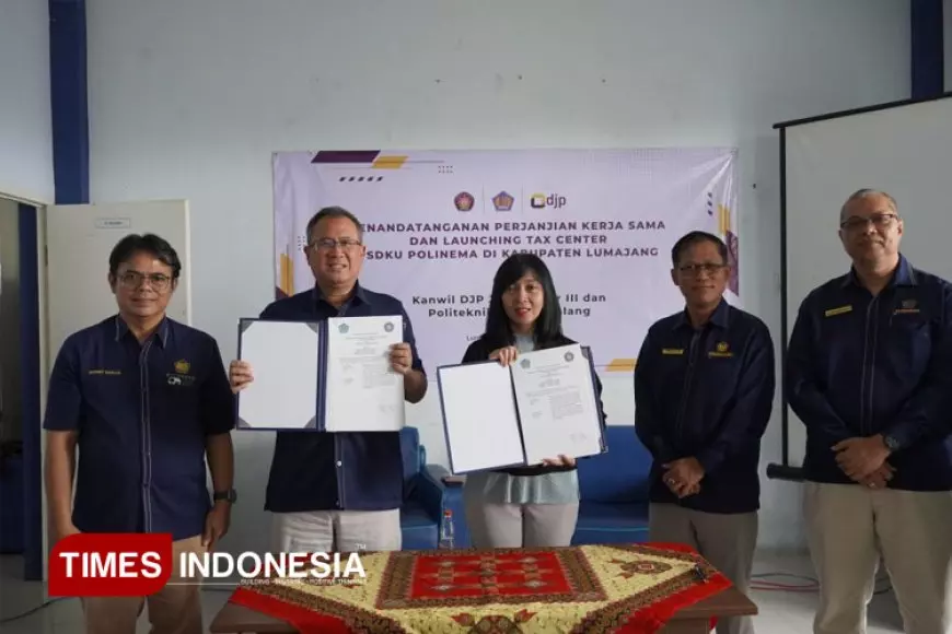DJP Resmikan Tax Center PSDKU Polinema Lumajang, Dorong Pelaporan SPT