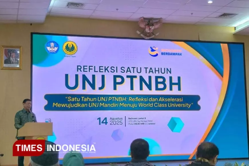 Penasihat Khusus Presiden Indonesia Apresiasi Kepemimpinan Rektor dalam Peringatan Satu Tahun UNJ PTNBH