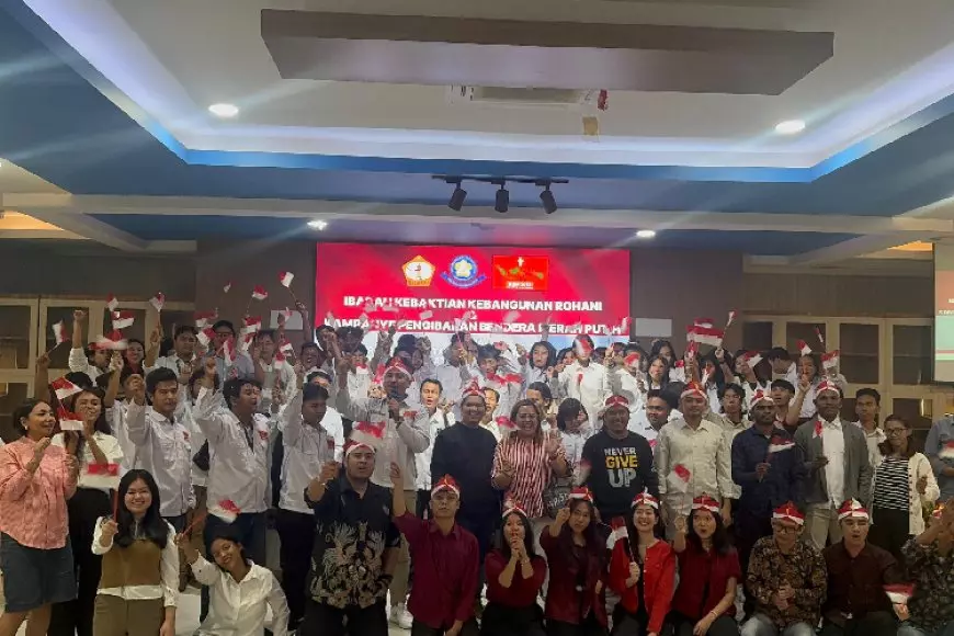 BEM Kristiani Seluruh Indonesia Kampanyekan Pengibaran Bendera Merah Putih