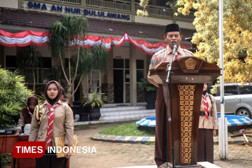 SMA An Nur Malang Meriahkan HUT ke-64 Pramuka dengan Semangat Kebersamaan dan Nilai Dasa Dharma
