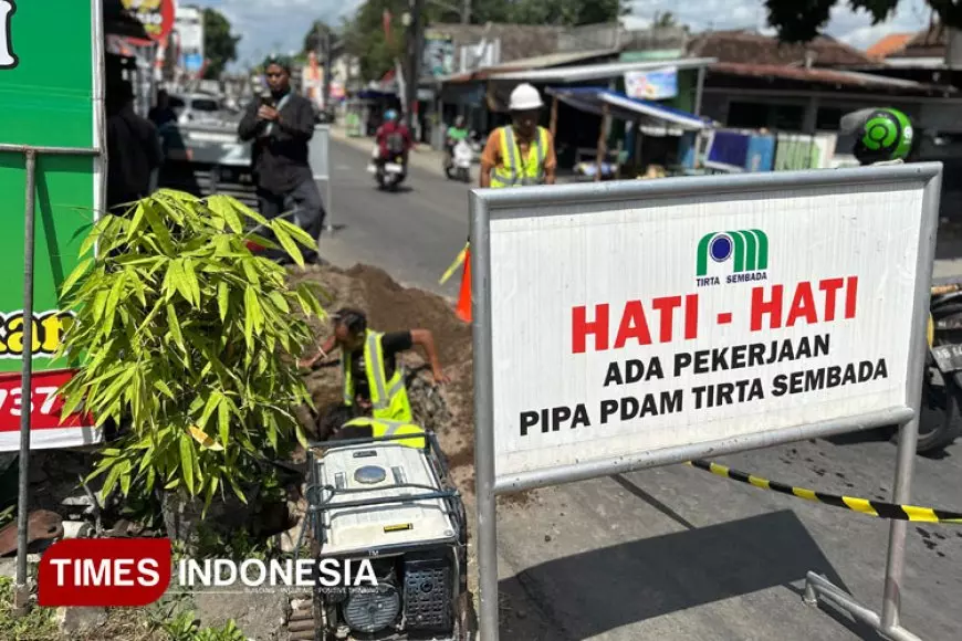 Demi Kualitas Air Bersih, PDAM Sleman Bersihkan Jaringan Pipa di Wilayah Unit Nogotirto