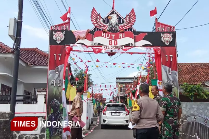 Lomba Gapura HUT RI ke-80 di Majalengka Jadi Ajang Pererat Persatuan Warga