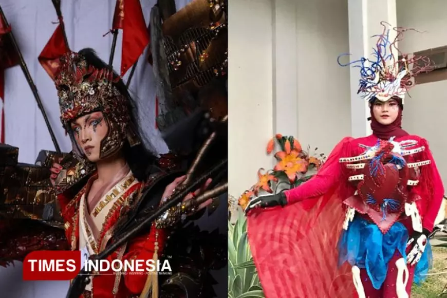 Mahasiswa Psikologi Unmuh Jember Bawa Cerita dan Budaya ke Panggung Dunia di Jember Fashion Carnaval 2025