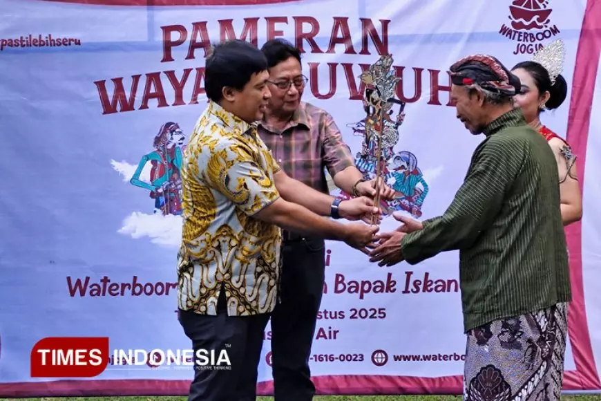 Wayang dari Sampah Dipamerkan di Waterbom Yogyakarta, Angkat Isu Lingkungan