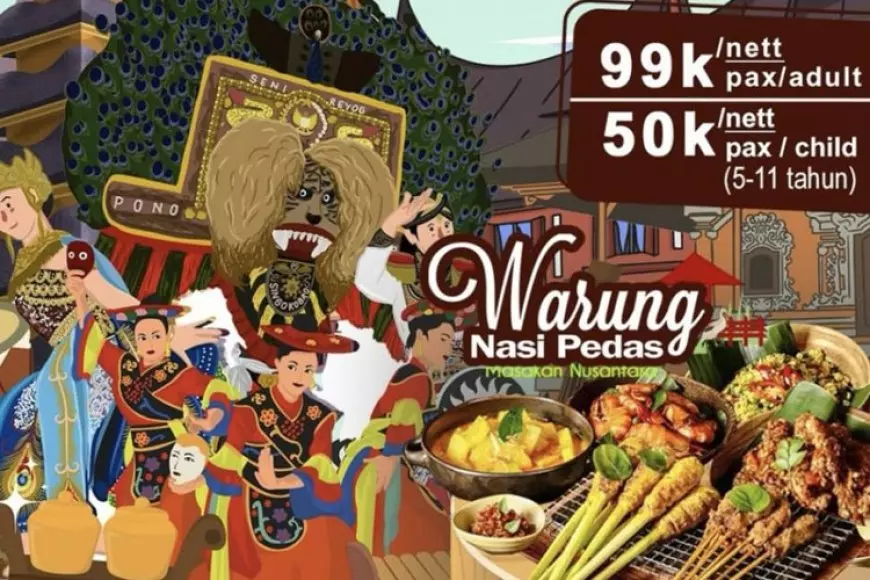 Athena Restaurant Pacific Palace Hotel Hadir dengan Upgrade Konsep “Warung Nasi Pedas”
