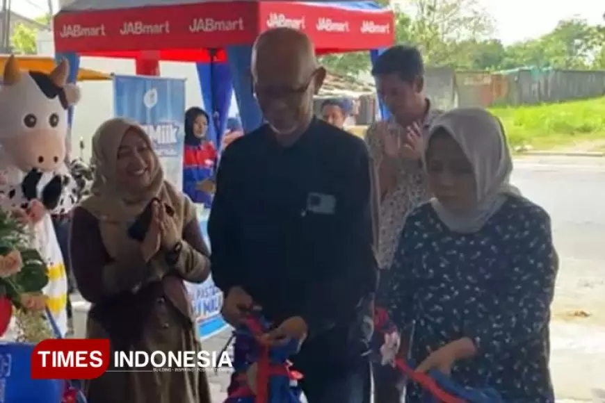 Antusias Warga Tulungagung Grand Opening JABMart Ngujang