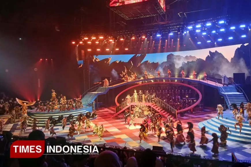 Premier Show Pagelaran Sabang Merauke 2025 Meriah dan Ramai Penonton