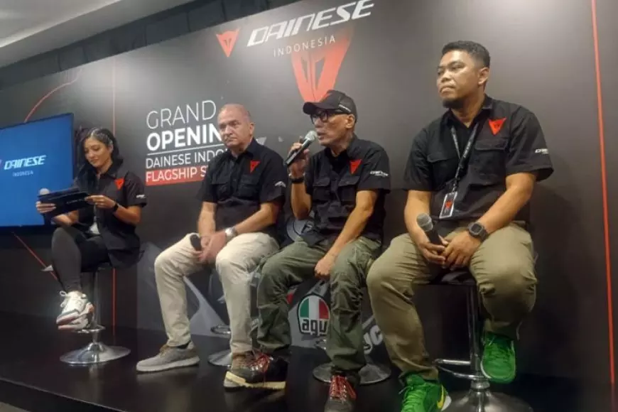 Brand Riding Gear Premium Asal Italia, Dainese Hadirkan Flagship Store Pertama di Indonesia