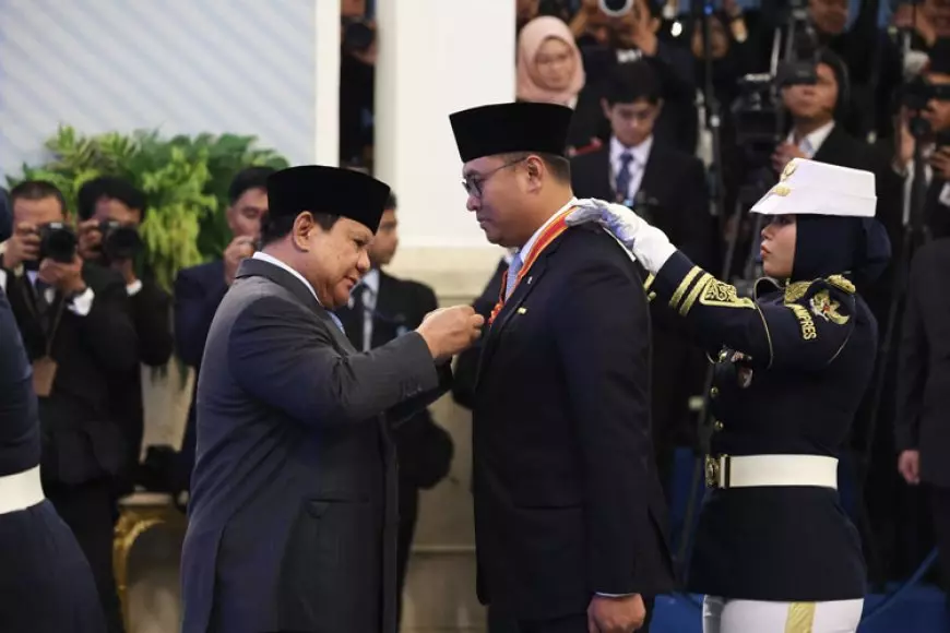 Sudaryono, Anak Petani yang Terima Bintang Kehormatan dari Prabowo