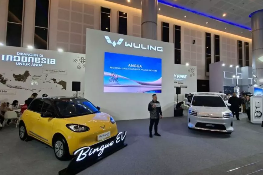 Wuling Berpartisipasi di GIIAS Surabaya Bersama New BinguoEV, Mitra EV, dan Cortez Darion