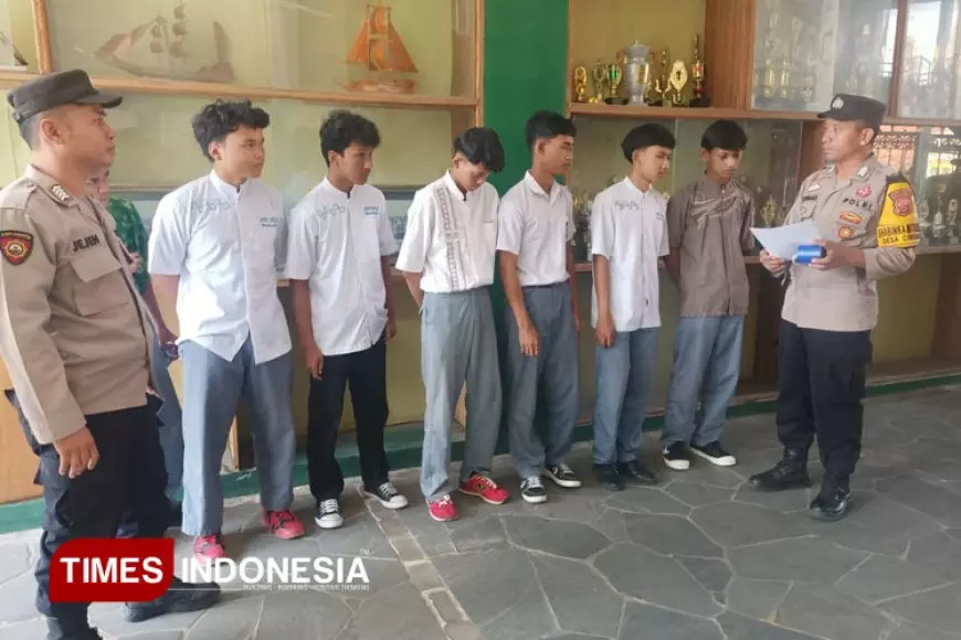 Cegah Kenakalan Remaja, Polsek Majalengka Kota Gaungkan Maklumat Kapolda