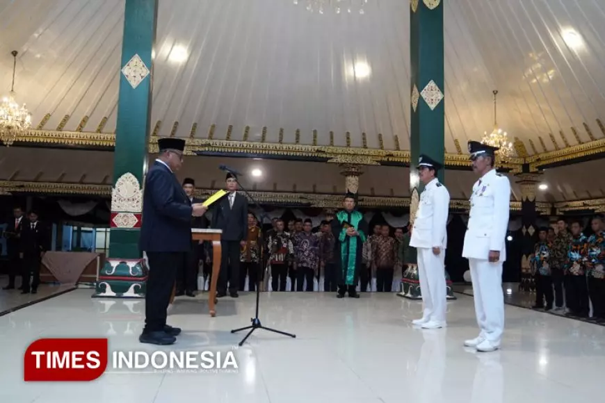 Masa Jabatan Diperpanjang, Dua Lurah di Sleman Resmi Kembali Dilantik