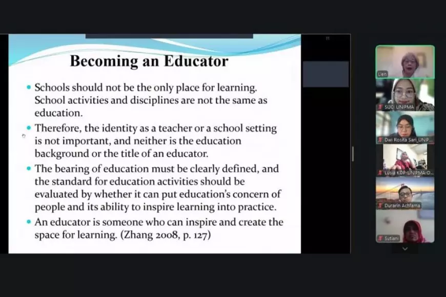 Mahasiswa Magister Pendidikan Dasar UNIPMA Ikuti Kuliah Internasional bersama NDHU Taiwan