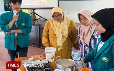 Inovasi Pangan Sehat: Mahasiswa KSM-T UNISMA Sosialisasikan Pudding Kelor Cegah Stunting