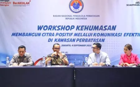 BNPP RI Gelar Workshop Kehumasan, Perkuat Publikasi dan Citra Positif Perbatasan Negara