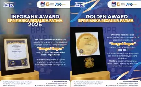 BPR Fianka Rezalina Fatma Meraih  2 Penghargaan Bergengsi Pada Event Info Bank Award 2025