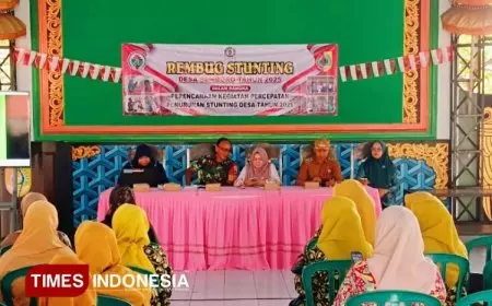 Gelar Rembug, Desa Semboro Terus Tekan Kasus Stunting