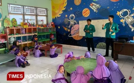 Bentuk Karakter Anak Usia Dini, Mahasiswa KSM-N Gelar Edukasi Sosial dan Budaya