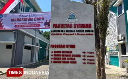Fakultas Syariah UIN KHAS Jember Buka Prodi Hukum Bisnis